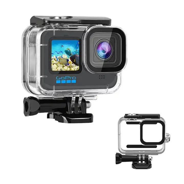 HONGDAK 60M Diving Protective Housing Underwater Cover Action Camera Accessories GoPro Waterproof Case for Hero 11/10/9/8/7