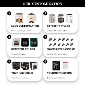 2025 <span class=keywords><strong>New</strong></span> Hot Bán bộ sưu tập thấp-chất béo 8L dầu miễn phí kỹ thuật số Nồi chiên không khí Nồi chiên sâu điện thép không gỉ Nồi chiên không khí ka31006 - Product Image 4