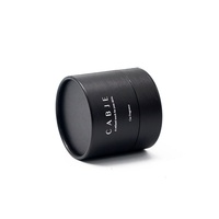 Boîte d'emballage de parfum et de crème pour les yeux en papier kraft cylindrique, design personnalisé, écologique, fermeture magnétique, recyclable, biodégradable