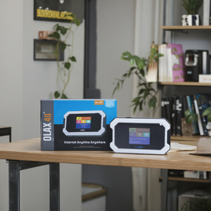 เราเตอร์พกพา OLAX MT80 4G Wifi 6 พร้อมแบตเตอรี่ 3000mAh พอร์ตเสาอากาศ ช่องใส่ซิมการ์ด สัญญาณระดับมืออาชีพ พร้อมเสาอากาศแบบถอดได้สองตัว - Product Image 1