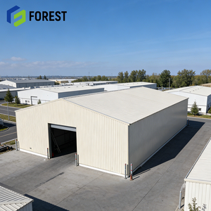 Bâtiment en acier préfabriqué de qualité alimentaire pour entrepôt, école, appartement, supermarché, bureau, parc, centre commercial, atelier, et besoins de stockage - Product Image 1