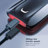 Câble coaxial USB 4 40 Gbit/s 8K60Hz 100W 5A PD à charge rapide, ultra-mince OD 3,5 mm, câble de données vidéo souple pour lunettes VR AR MR et PC
