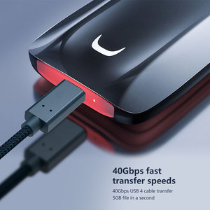 USB 4สายโคแอกเชียล40Gbps 8K60Hz 100W 5A PD ชาร์จเร็วพิเศษ3.5มม. สายข้อมูลวิดีโอแบบนุ่มสำหรับ <span class=keywords><strong>VR</strong></span> AR MR แว่นตา PC - Product Image 3