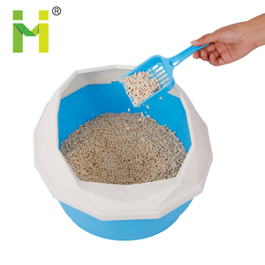 Có thể giặt có thể tháo rời nhựa trong nhà Mèo xả rác Pan mèo nhà vệ sinh mở bán kín chống giật gân Mèo Hộp - Product Image 5