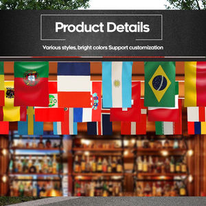 Drapeaux de table pour événements sportifs 2026, drapeaux de grands pays, drapeaux nationaux, drapeaux de la Coupe du monde, petits drapeaux mini internationaux, logo - Product Image 4