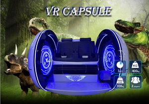 Juego Espacial 9D VR, Atracción de Parque de Aventuras para Uso en Aeropuertos y Escuelas, Construcción Metálica, 2 Jugadores - Product Image 5
