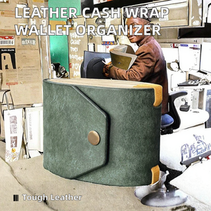 Portafoglio Moderno Portatile per Contanti, Organizzatore in Pelle per Denaro e Accessori - Product Image 2