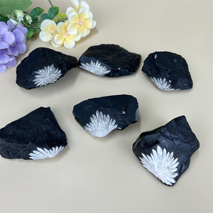 Оптовая продажа, необработанный камень хризантемы, кристалл, образец камня, грубый хрустальный камень для украшения - Product Image 2