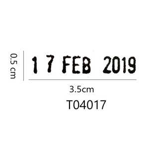 Sello de Fecha para Oficina, Autoentintable, con Rodillo y Sello Flash, de Goma, Plástico y Espuma, con Tinta Transparente - Product Image 5