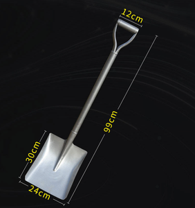 พลั่วเหล็กคาร์บอนสำหรับทำสวน ทำไร่ ทำสวนครัว เครื่องมือโลหะ DIY - Product Image 3