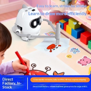 <span class=keywords><strong>Robot</strong></span> de dessin intelligent pour l'éducation précoce, best-seller, certifié CE/FCC, peinture de dinosaures pour enfants avec musique et vocalisation - Product Image 2