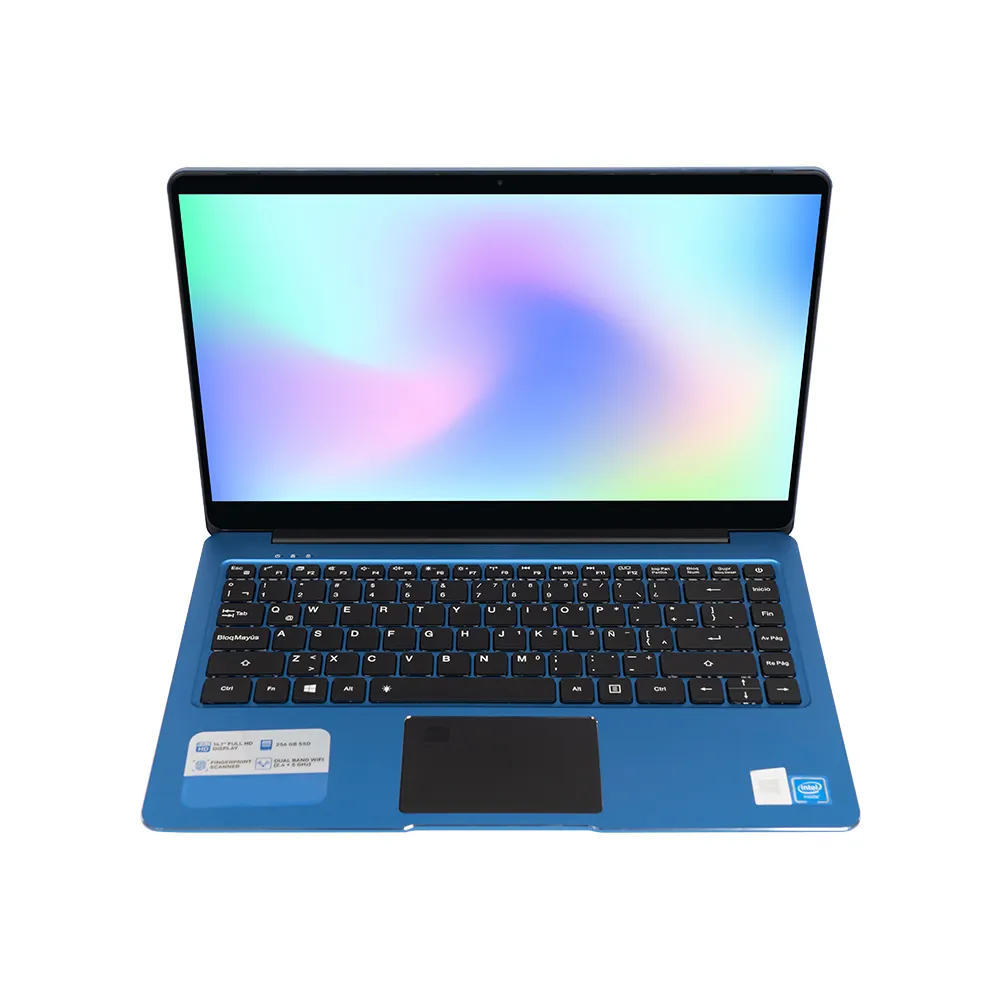 Ready to ship 14 inch laptop J4125 8+128GB memory 256SSD Win 10 Pro super narrow bezel laptop notebook