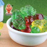 Lechao Candy 3D Creative Cactus Shape Gummy Candy Mixed Fruit Taste Chewy Sweet Jelly Candy Party Snack for Kids