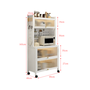 ชั้นวางของโลหะในครัว ชั้นวางของ ชั้นเก็บของ - Product Image 6