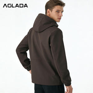 Giacca da <span class=keywords><strong>Uomo</strong></span> Antivento Impermeabile con Cappuccio e Zip per Motocicletta, Design Personalizzato Professionale, Fornita dal Produttore, per Snowboard - Product Image 2