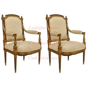 Fauteuils <span class=keywords><strong>de</strong></span> <span class=keywords><strong>style</strong></span> <span class=keywords><strong>Louis</strong></span> <span class=keywords><strong>XV</strong></span> français Cadre en bois massif fauteuils <span class=keywords><strong>de</strong></span> salon chaises <span class=keywords><strong>de</strong></span> loisirs <span class=keywords><strong>de</strong></span> luxe - Product Image 5