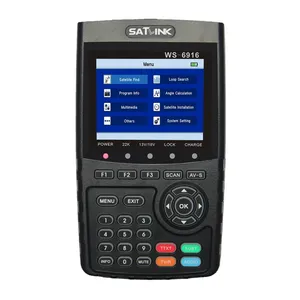 SATLINK WS6916 Digital pencari sinyal satelit Meter 3.5 inci TFT layar LCD mendukung DVB-S S2 MPEG-2 MPEG-4 menerima satelit TV