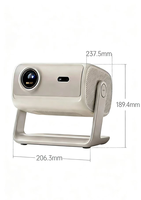 Proyector DLP para Cine en Casa Dangbei D7X, 1080P, Decodificación 4K, Láser Portátil de Alto Brillo, 1100 Lúmenes, Amplio Rango de Color DCI-P3, Android 12, 3D