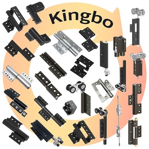 Cửa Nhôm bản lề gấp Đen Heavy Duty cổng tự đóng cửa sổ tự động phụ kiện thủy lực phần cứng <span class=keywords><strong>pivot</strong></span> điều chỉnh - Product Image 1