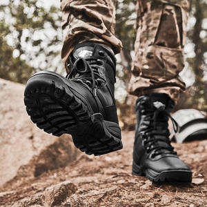 उच्च गुणवत्ता वाले जंगल सामरिक युद्ध जूते पुरुषों पुरुषों के जूते के लिए कस्टम वास्तविक चमड़े के सामरिक जूते - Product Image 5