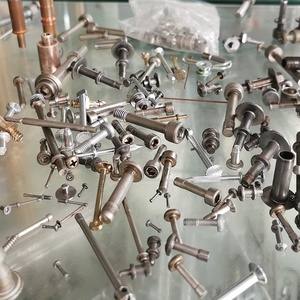 Thép hợp kim 410 316 10 #-32 vít dài không chuẩn 593mm M5 vít dài màu xanh và trắng mạ kẽm thép carbon SS mm - Product Image 5