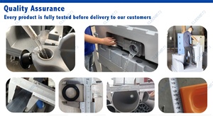 Composants de toilettes chimiques, toilettes portables, station d'<span class=keywords><strong>assainissement</strong></span> mobile pour application industrielle, plastique préfabriqué - Product Image 4