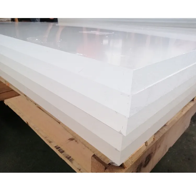 Panneau en verre acrylique anti -uv, plaque en plexiglas épais, haute transparence, taille 4 pieds x 8 pieds, 30mm, 40mm, 50mm