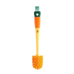 Renchang 4 In 1 Cup Brush With Soft Bristles For Bottle And Cup Cleaning Green Color - Product Image 3