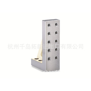 Yuwei Tooling Fixture BP24 Aluminium <b>Right</b> <b>Angle</b> Base For <b>Clamps</b> Mechanical Use Polished Surface - Product Image 1