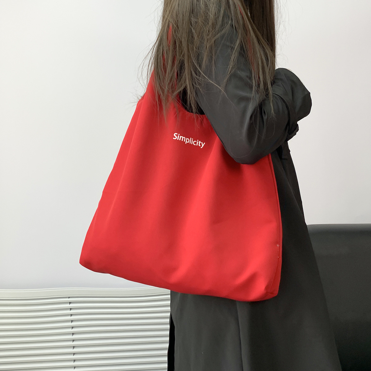 Gilet rouge vif Simplicity