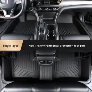 Tapis de sol de voiture en caoutchouc artificiel TPE, entièrement enveloppants, sur mesure OLIVER Fit C.A.M. Décoration intérieure en boucle de soie pour le <span class=keywords><strong>bus</strong></span> INYATHI - Product Image 3