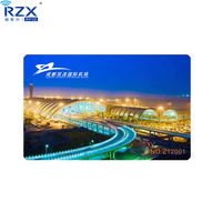 Carte intelligente RFID RZX ISO14443A 13,56 MHz MIFARE DESFire EV1 8K pour le contrôle d'accès