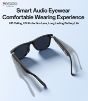 Lunettes intelligentes Yesido BT5.0, étanches, légères, appels HD, protection UV, batterie longue durée, lunettes audio intelligentes IO38