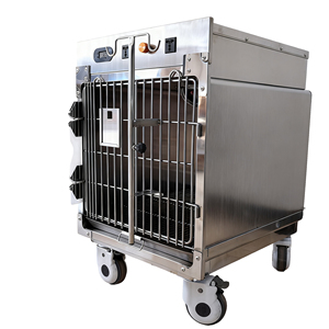 带透明窗口的兽医用氧气笼 宠物诊所ICU兽医设备 宠物健康监测 - Product Image 5