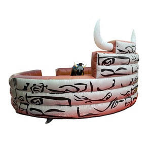 Juegos <span class=keywords><strong>de</strong></span> adultos usados comercialmente para Rodeo Bull Riding Machine Controls Inflable Tauromaquia Mecánica Bull Ride para la venta - Product Image 3