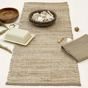 European Style Rustic Bohemia Woven cotton Wrinkle <b>Table</b> <b>Runner</b> for Wedding Party Birthday Home & Hotel Use - Product Image 3