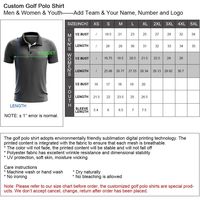 Maillot de golf et de bowling personnalisé unisexe 100 % polyester à séchage rapide, impression par sublimation, uniformes d'équipe personnalisés pour hommes, femmes et jeunes