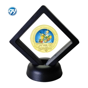 Moneda Conmemorativa <span class=keywords><strong>de</strong></span> Metal <span class=keywords><strong>de</strong></span> <span class=keywords><strong>los</strong></span> <span class=keywords><strong>Simpson</strong></span>, <span class=keywords><strong>Personajes</strong></span> <span class=keywords><strong>de</strong></span> Dibujos Animados, Chapada en Oro <span class=keywords><strong>de</strong></span> 24k - Product Image 4