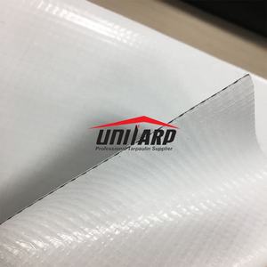 Tissu PVC imprégné résistant aux UV, <span class=keywords><strong>bâche</strong></span> enduite de PVC verni 350-400g/m² ㎡   pour toit de tente - Product Image 3