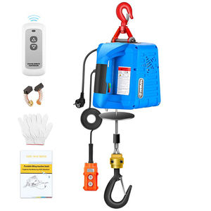 Hot Selling Newest <strong>Mini</strong> <strong>Electric</strong> Wire Rope <strong>Hoist</strong> with Forged Hook 0.5 <strong>Ton</strong> Capacity Remote Control for Retail &amp; Hotels - Product Image 3
