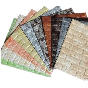 Pegatinas Decorativas de Pared con Diseño de Ladrillo Grande para Decoración de Arte Mural en Sala de Estar de Hotel - Product Image 2