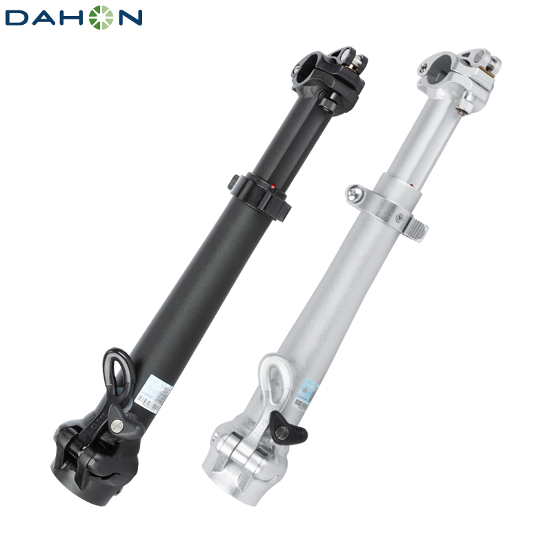 DAHON складной рулевая колонка велосипеда из алюминиевого сплава двойная трубчатая стойка для Велосипедный вынос руля Регулируемый QUICK RELEASE сильная рулевая колонка велосипеда
