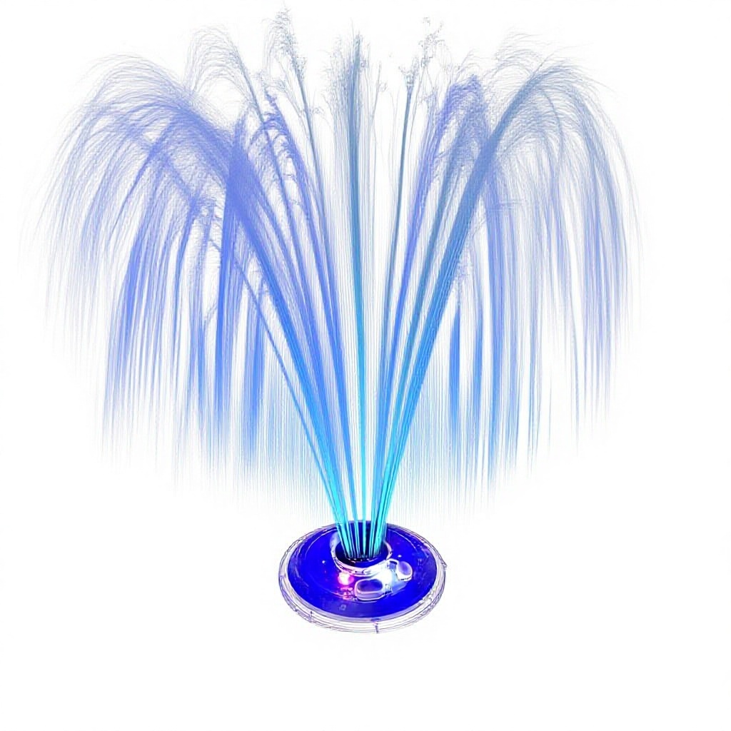 Floating Water Fountain Underwater Lights Powered Pump Outdoor 2 Modes Sprinkler Waterfall Inground Ground Pool