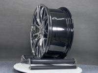 Jantes en alliage d'aluminium forgé multi-rayons R80 de luxe chromées de 18, 19, 20, 21, 22 pouces, 5x112, 5x120, 5x114.3, 5x130