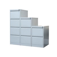 Archivador de Oficina Personalizado de Acero, Gabinete de Almacenamiento Vertical de Metal con Combinación de Cajones