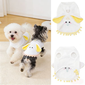 Chaleco Delgado y Bonito para Mascotas con Estampado <span class=keywords><strong>de</strong></span> Orejas <span class=keywords><strong>de</strong></span> <span class=keywords><strong>Elefante</strong></span>, Ropa <span class=keywords><strong>de</strong></span> Poliéster para Perros y Gatos, Primavera/Verano - Product Image 1