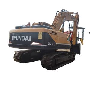 Excavadora de orugas de 20 toneladas de segunda mano HYUNDAI 215-9 con componentes de caja de cambios central que llevan 215-7 215VS - Product Image 1