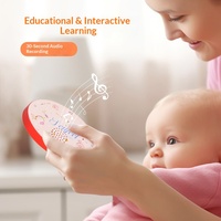 Boîte d'enregistreur vocal ovale personnalisable OEM, enregistrement de 30 secondes, jouet éducatif interactif, cadeau idéal pour bébé de 0 à 24 mois