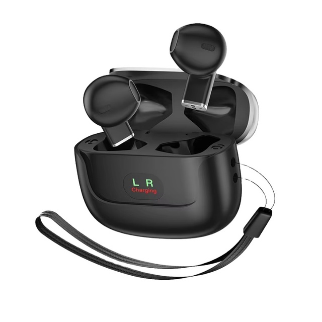 J30 TWS Earphones Semi-in-ear Hi-Fi Sound Quality Digital Battery Display JL Chipset IPX5 Waterproof BT 5.3 Wireless Headphones