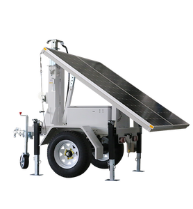 แผงโซลาร์เซลล์ รถพ่วงเคลื่อนที่พลังงานแสงอาทิตย์แบบพับได้ - Product Image 5